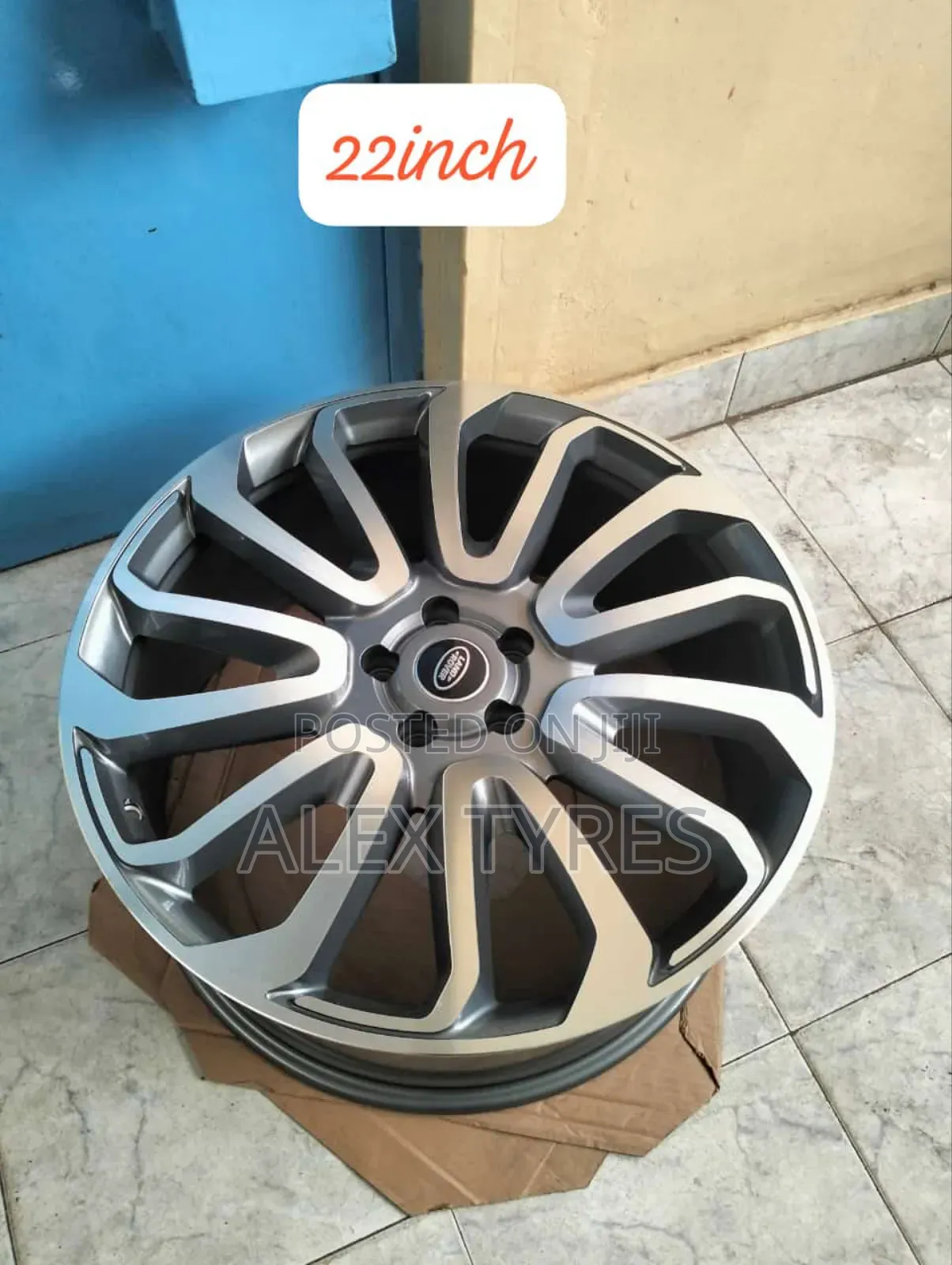 Size 22 Inches Rangerover Car Rims Set