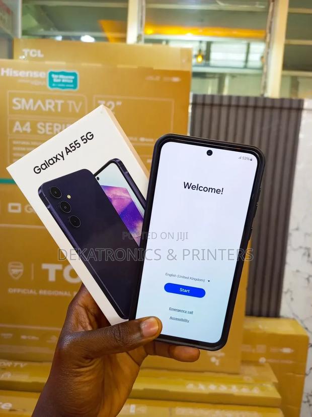 New Samsung Galaxy A55 256 GB Blue - main view