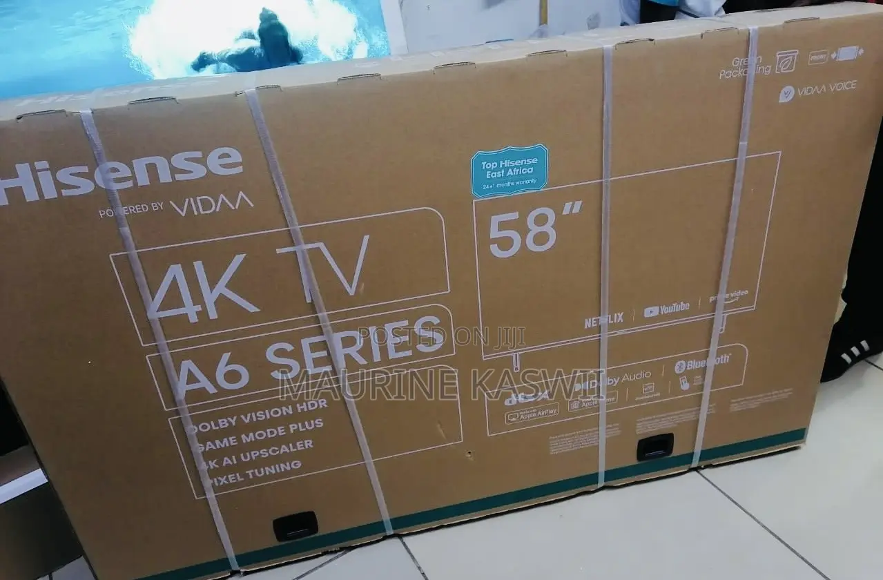 Hisense 58′′ A6kken Inch Smart Tv 58a6kken