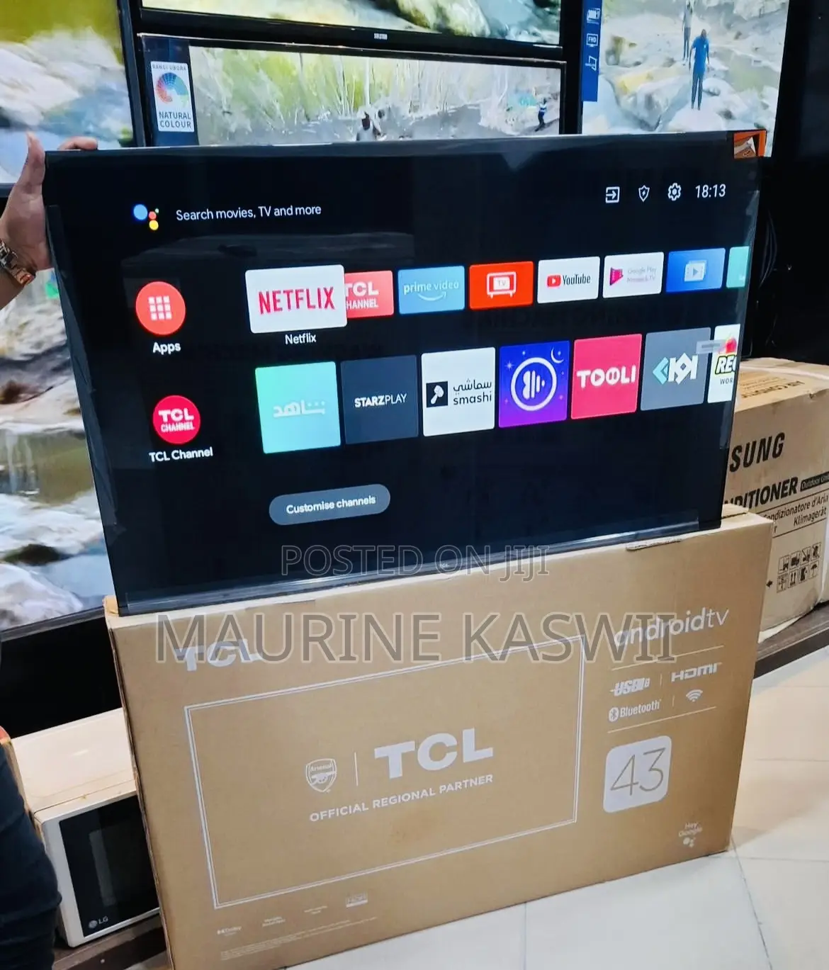 TCL 43′′ 43s5400 FHD Android Tv(2024)