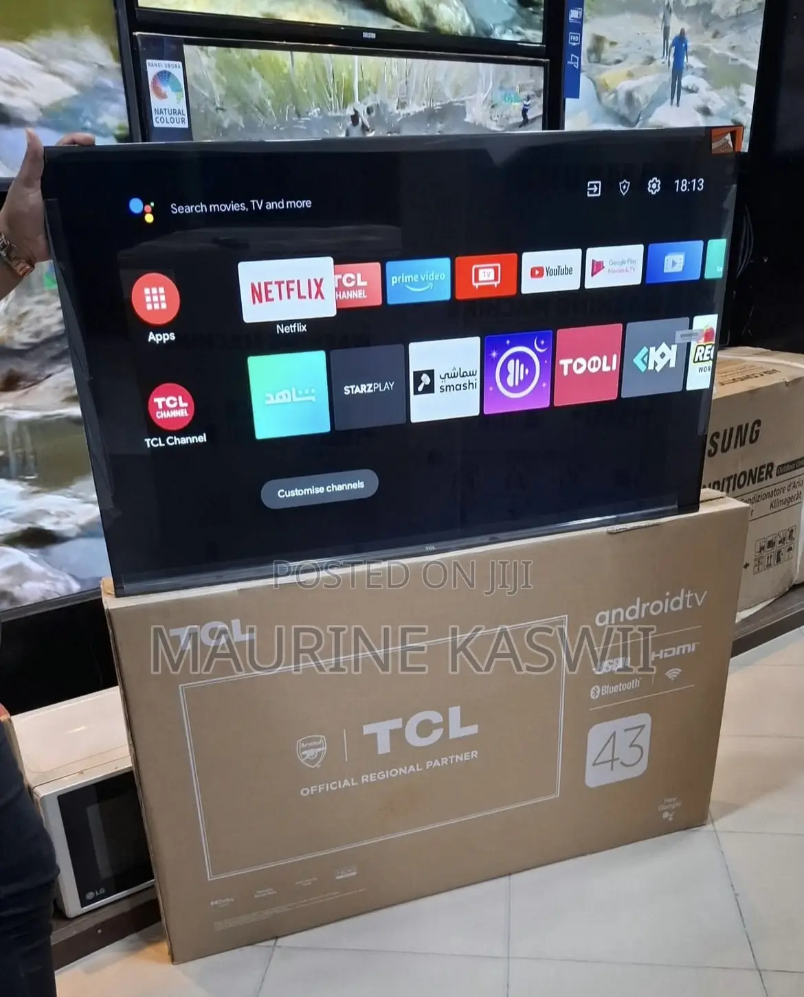 TCL 43′′ 43s5400 FHD Android Tv(2024)