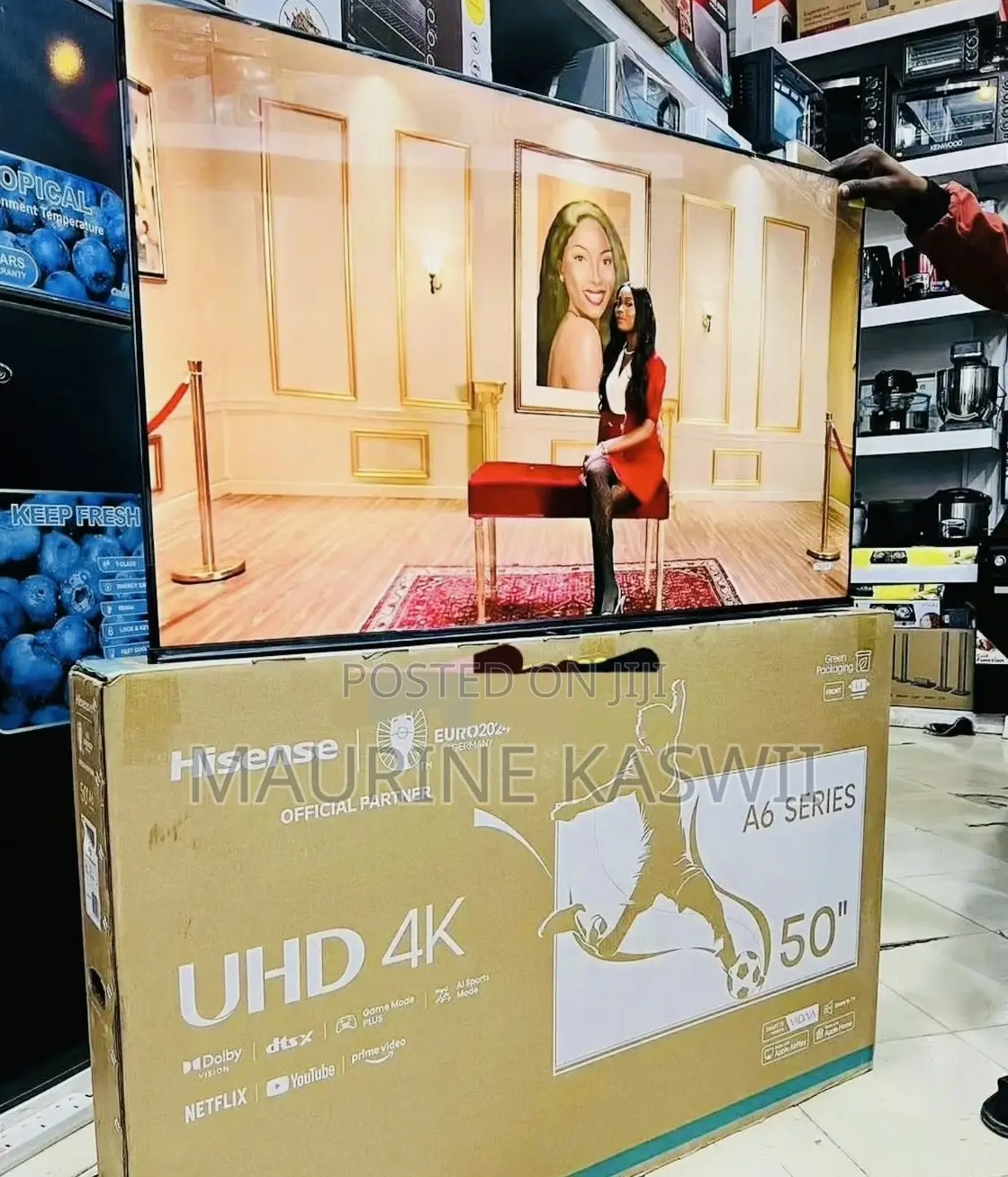Hisense 50′′Smart Vidaa Tv 50 A61k