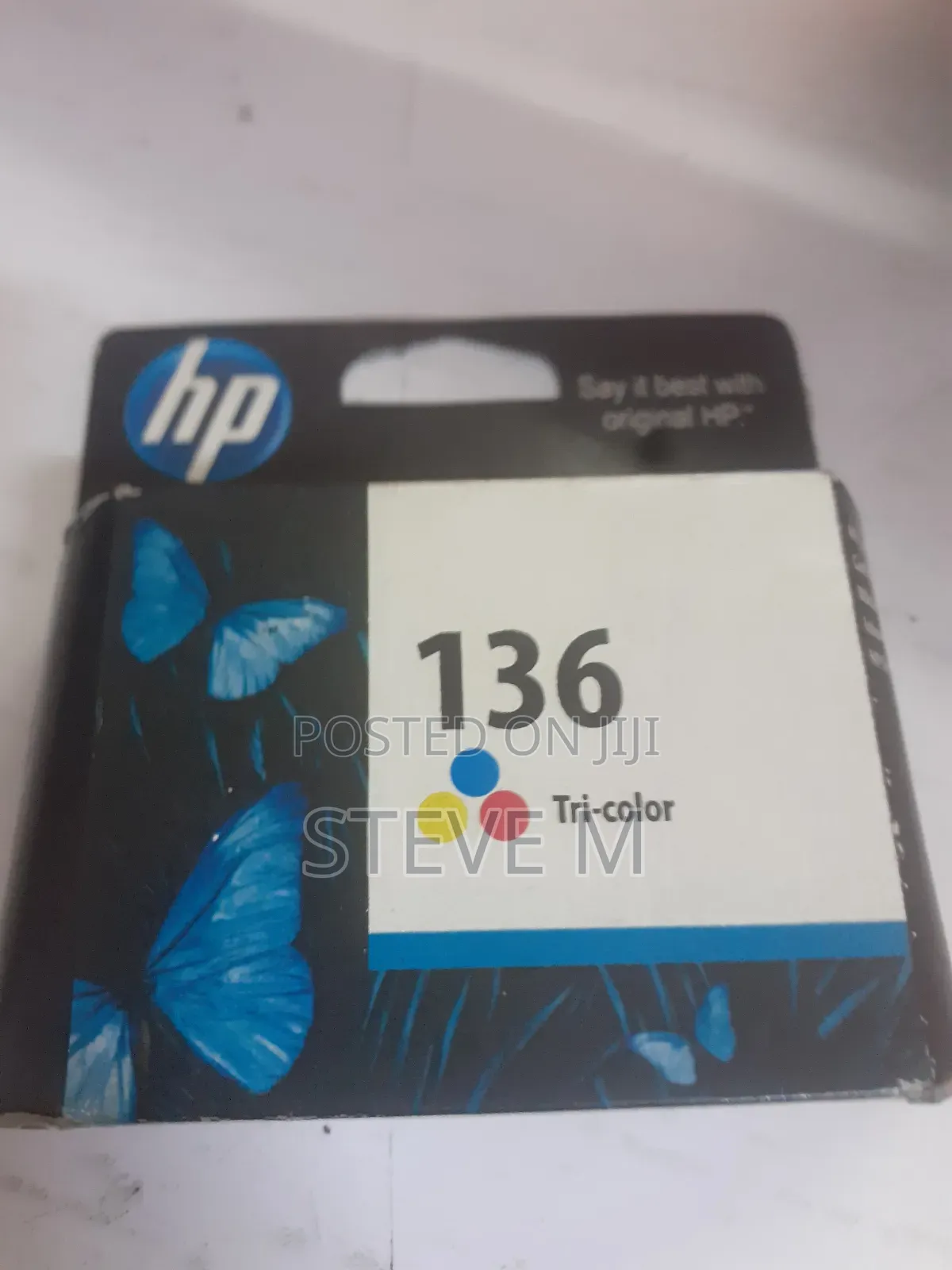 HP 136 Tri-Color Original Ink Cartridge (C9361HE