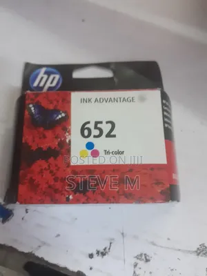 HP 652 Black Original Ink Advantage Cartridge