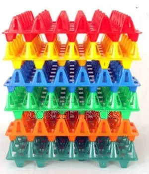 60pcs Kenpoly Plastic Eggs Tray - (30 Eggs Capacity)
