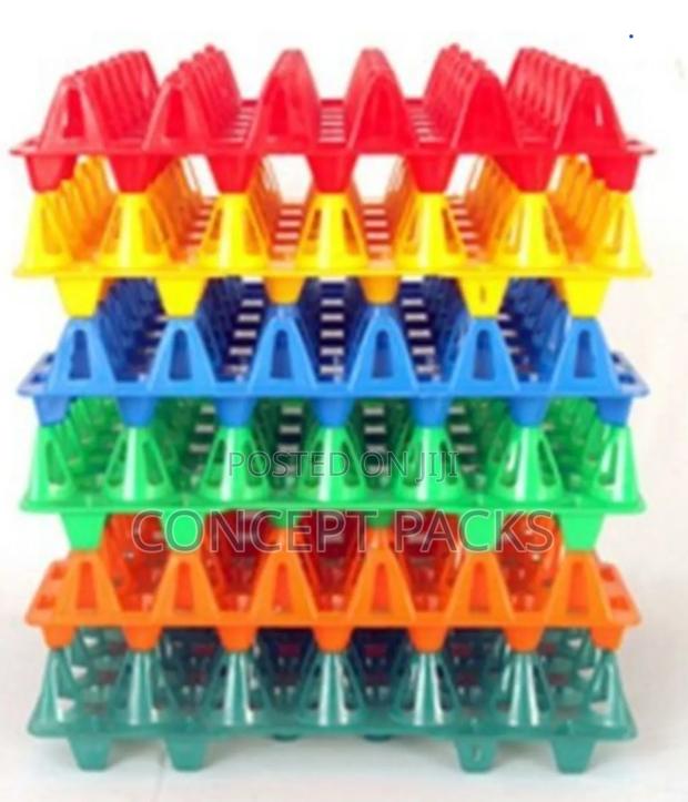 60pcs Kenpoly Plastic Eggs Tray - (30 Eggs Capacity)