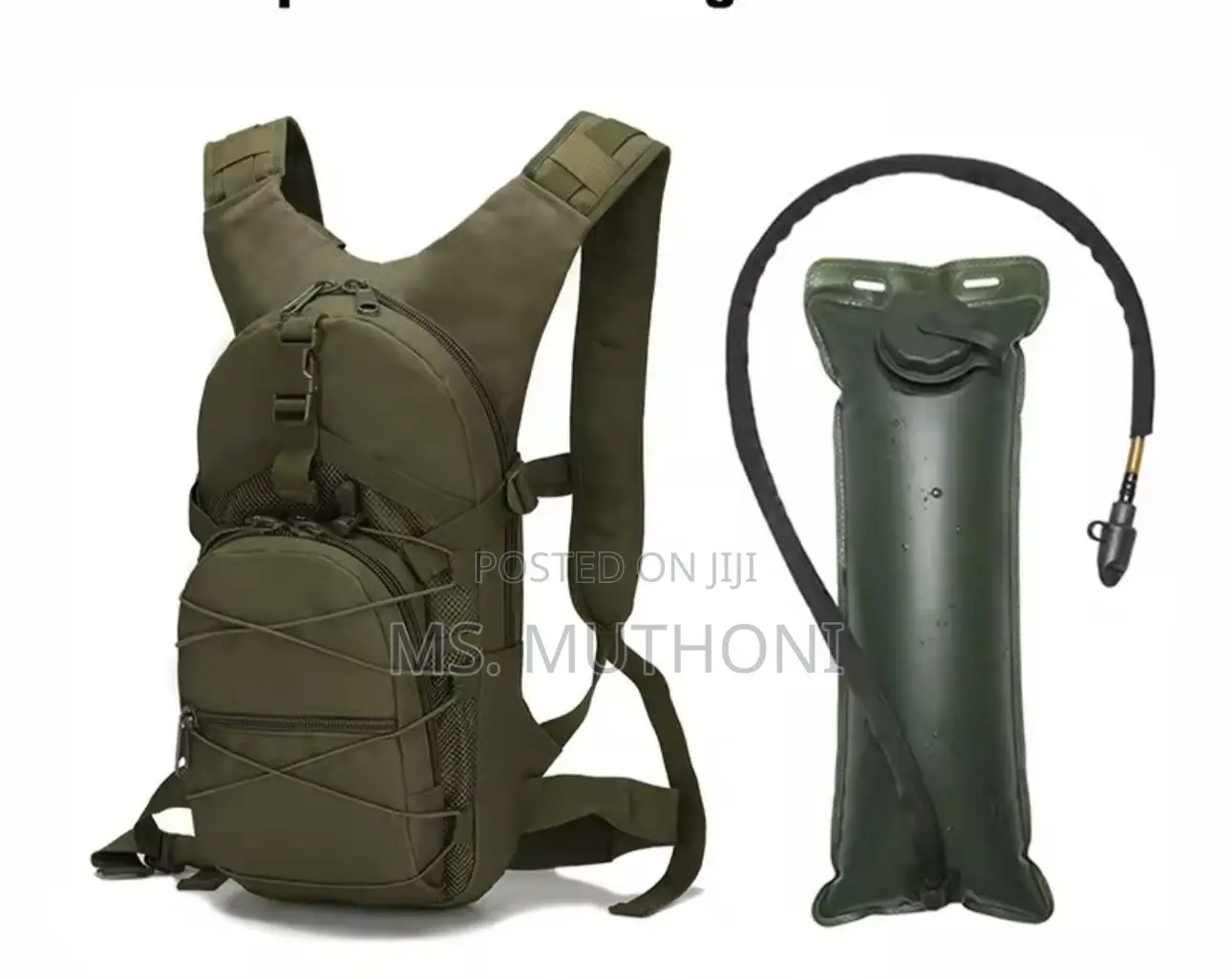 Quality Hydration Backpack PLUS 3litres Insulated Water Bag