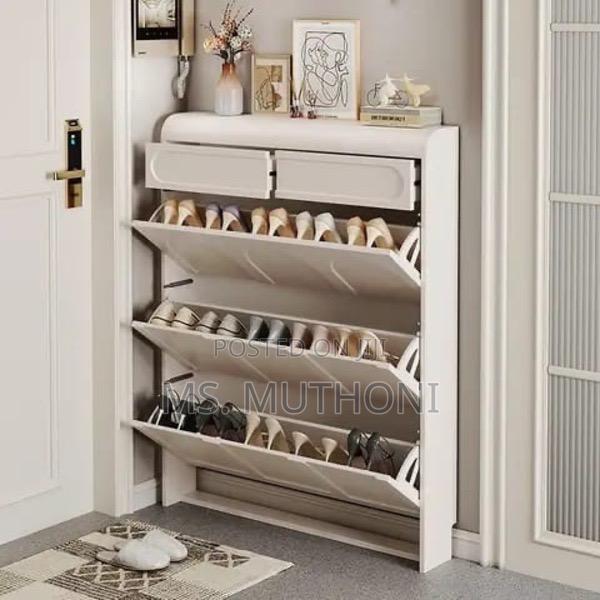 Modern Porch Space Saving High Capacity Shoe Rack* - thumbnail 2