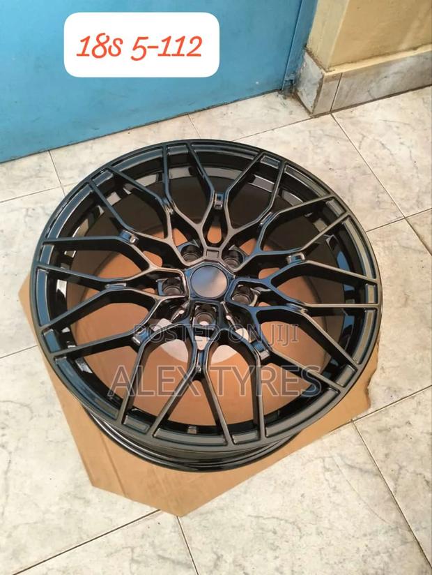 Size 18 Inches Black Sport Rims Set