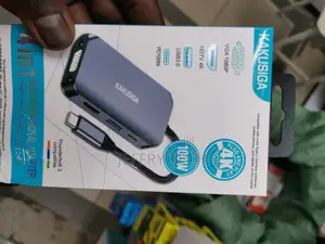 Kakusiga USB-C Type-C Hub to HDMI, VGA and USB 3.0 With 1