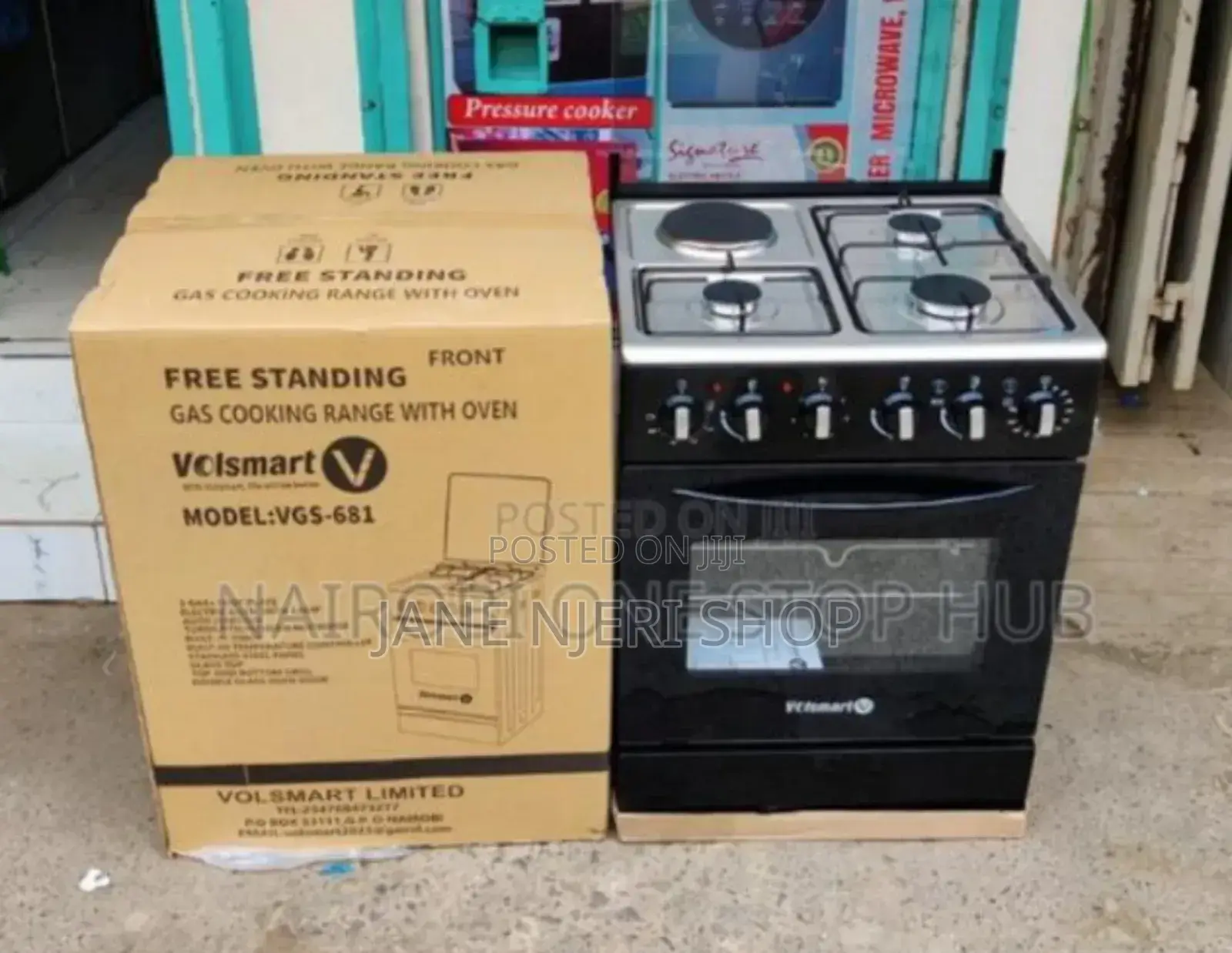 Volsmart 3+1 With Electric Oven
