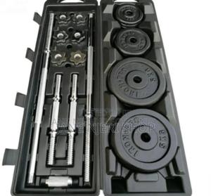 Original 50 Kg Chrome Dumbells - thumbnail 2