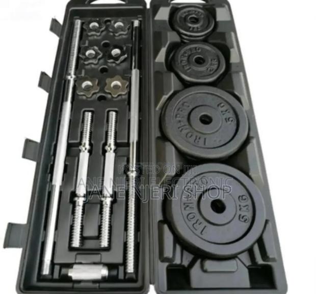 Original 50 Kg Chrome Dumbells