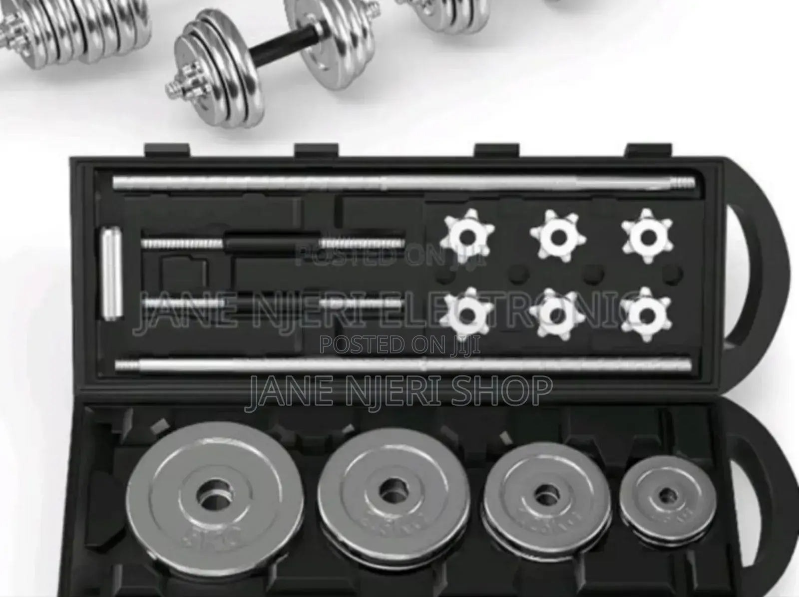 50 Kg Chrome Dumbells