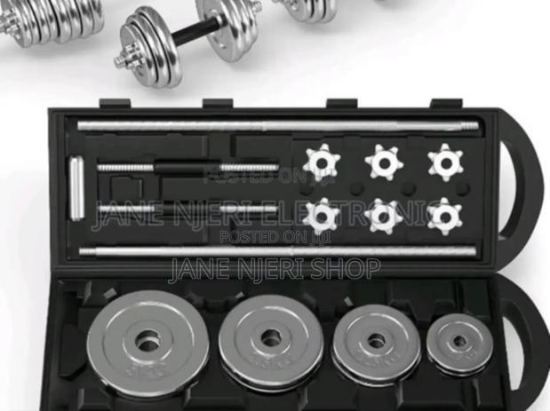 50 Kg Chrome Dumbells - main view