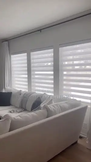 Simple Interior Window Covering- Zebra Blinds