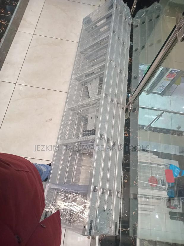 Multipurpose Aluminium Foldable Ladder 6by 4 - main view