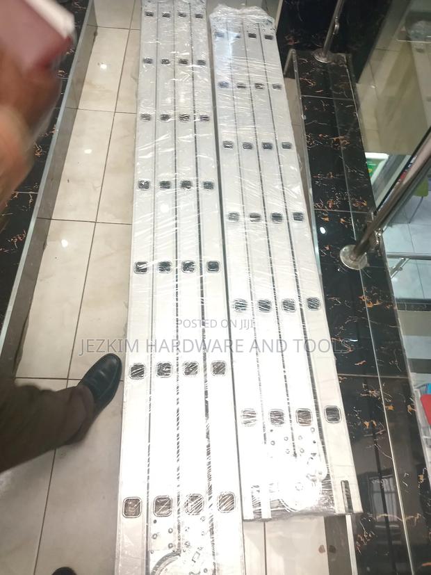 Multipurpose Foldable Aluminium Ladder 21feet - thumbnail 2