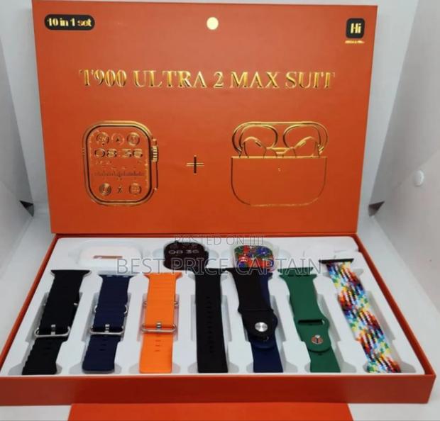 *T900 ULTRA 2 MAX SUIT 10 IN 1 - Smart Watch.* - thumbnail 3