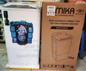 Original Single Tub 6 KGS Mika Washing Machine
