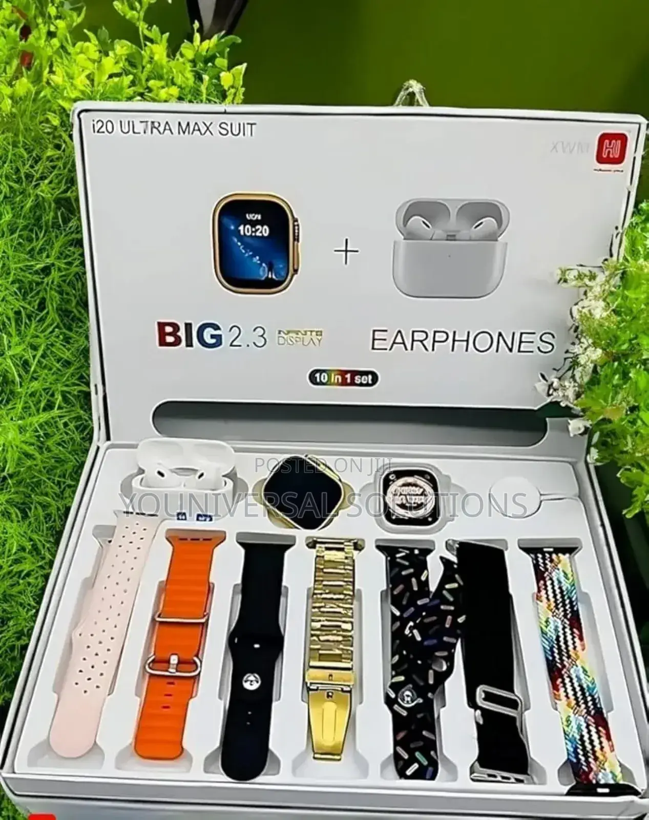 *I20 Ultra MAX Suit 10in1 Set Smart Watch