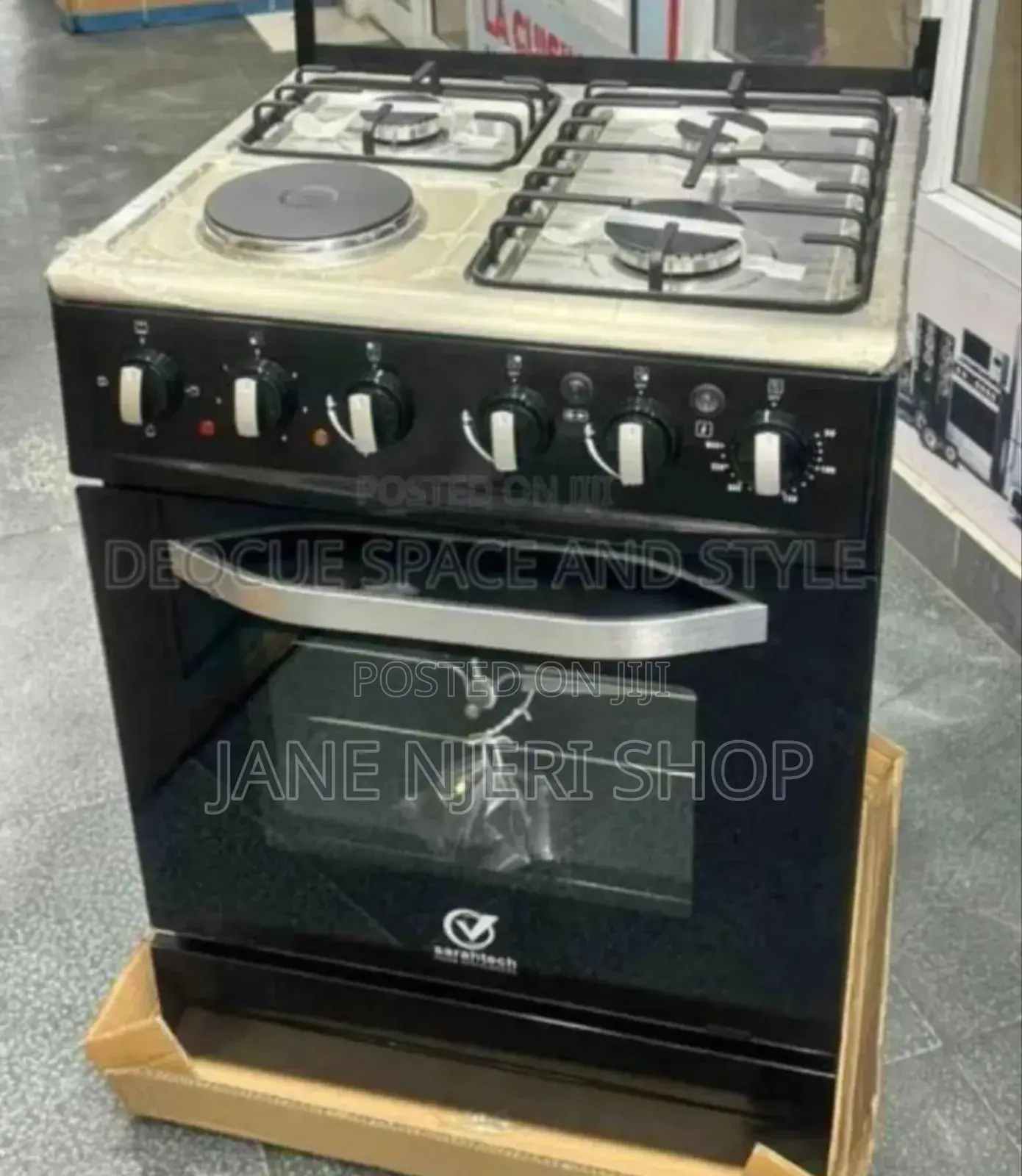 Saratech 3+1 Cooker 60 by 60 With Hot Plate