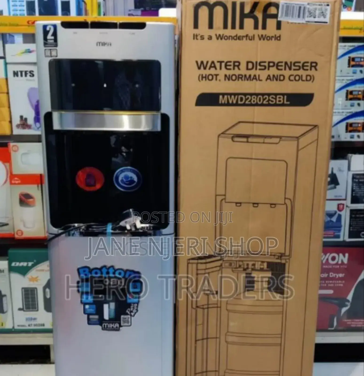 Bottom Load Hot,Cold and Normal Mika Water Dispenser