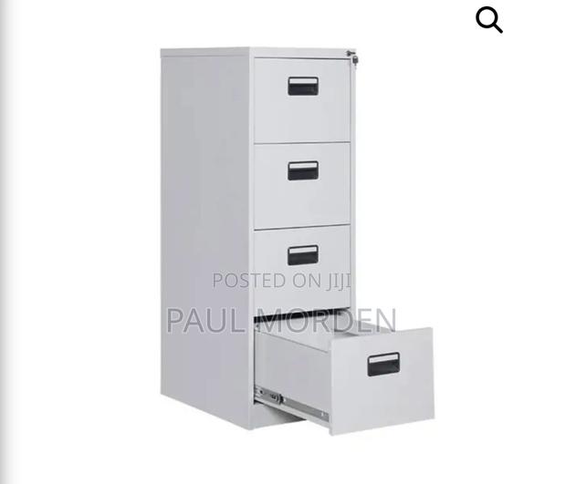 Four Drawers Metallic Filing Cabinet