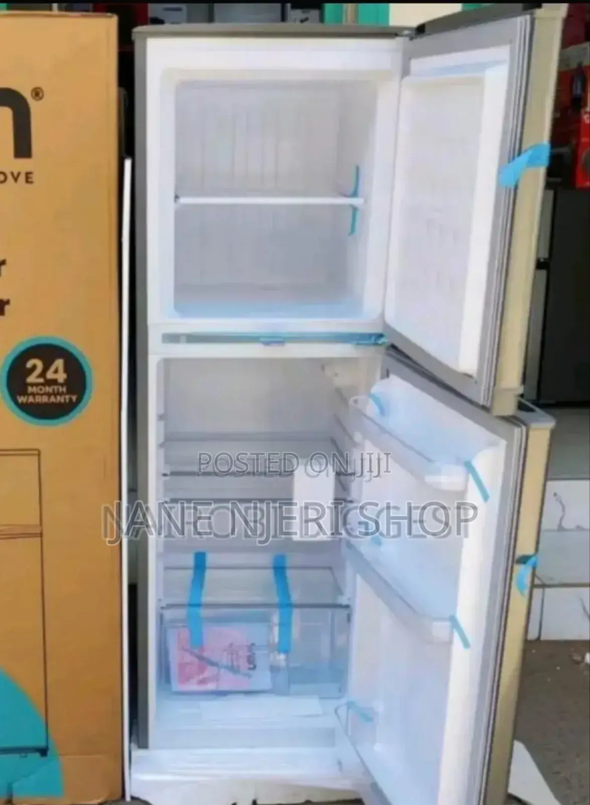 Von 138 Litres Double Door Fridge