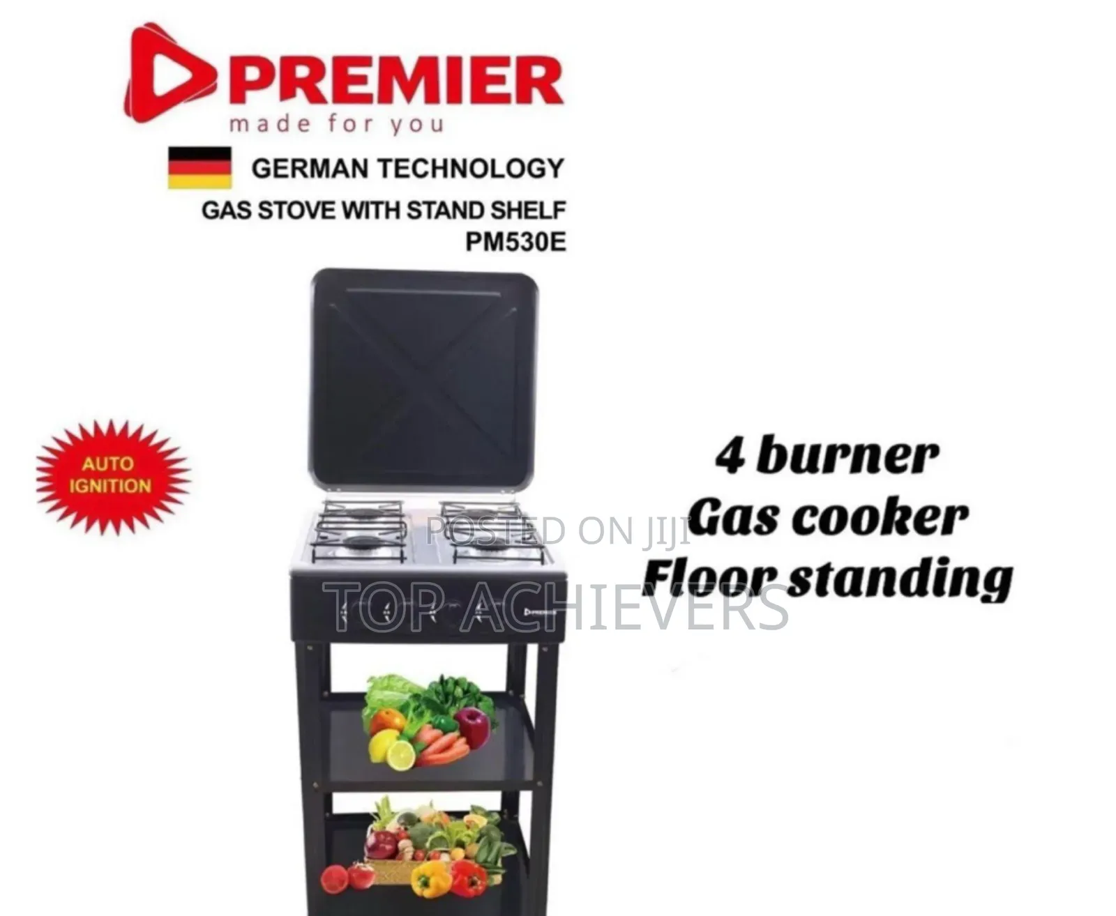 4 Burner Gas Cooker/Premier Cooker