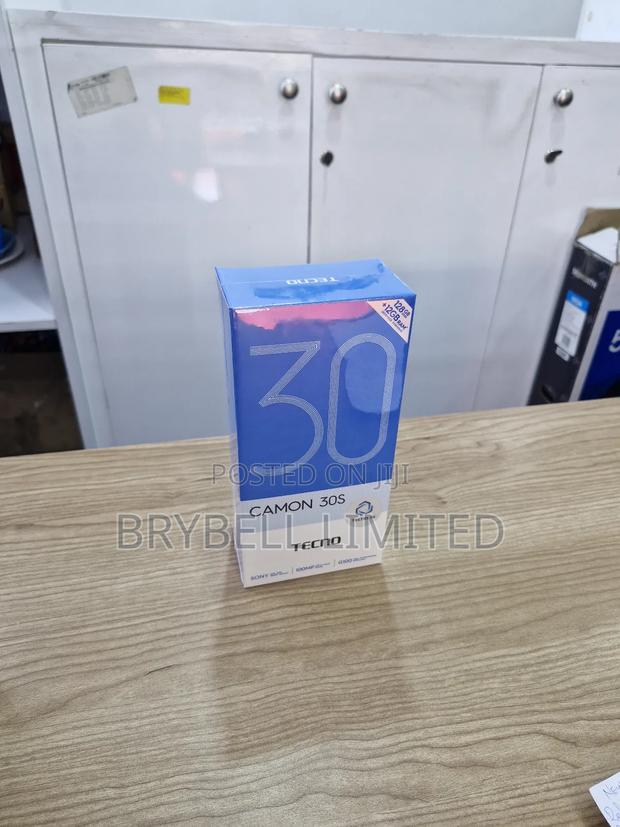 New Tecno Camon 30S 128 GB Black - thumbnail 4