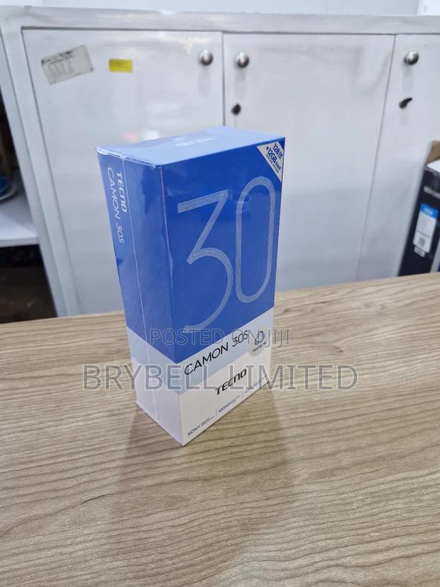 New Tecno Camon 30S 128 GB Black - thumbnail 2