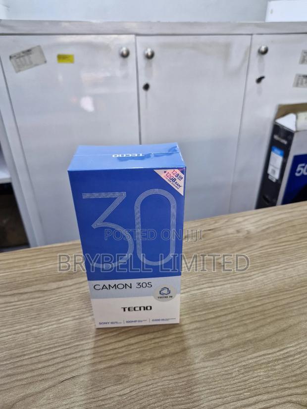 New Tecno Camon 30S 128 GB Black - main view