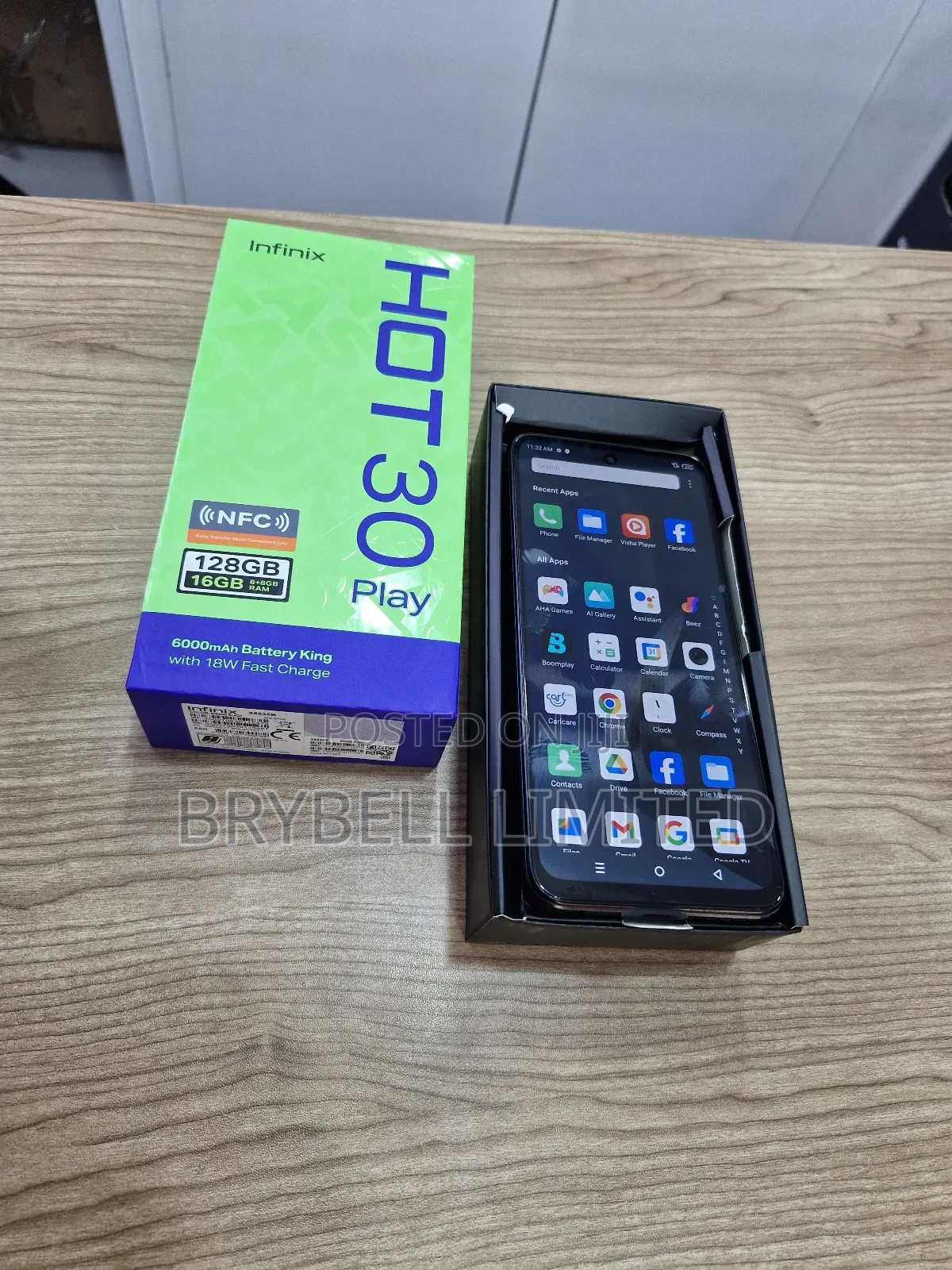 Infinix Hot 30 Play 128 GB Blue