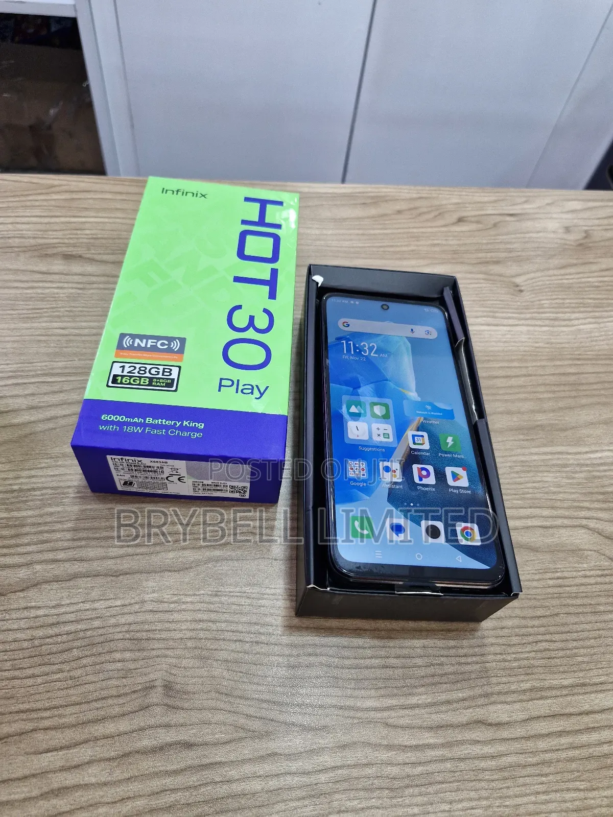 Infinix Hot 30 Play 128 GB Blue