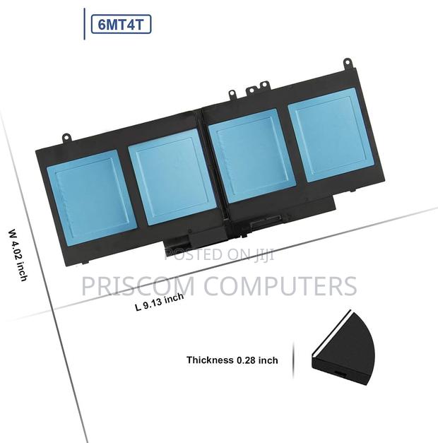 Dell Latitude 14 5470 E5470 15 5570 E5570 Laptop Battery - thumbnail 2