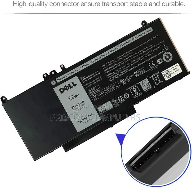 6MT4T Laptop Battery for Dell Latitude E5470 E5570 3510 - thumbnail 2
