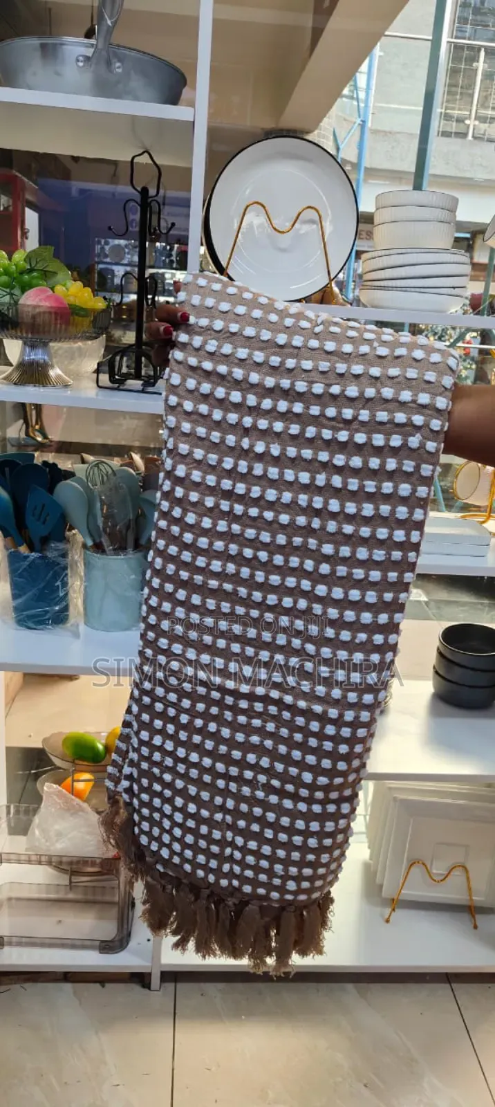 Knitted Throw Blanket