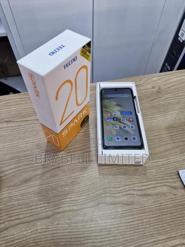 Tecno Spark 20 256 GB Black - thumbnail 2
