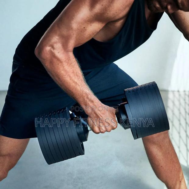 NUOBELL Adjustable Dumbbells 2-24kg Single Only - thumbnail 3