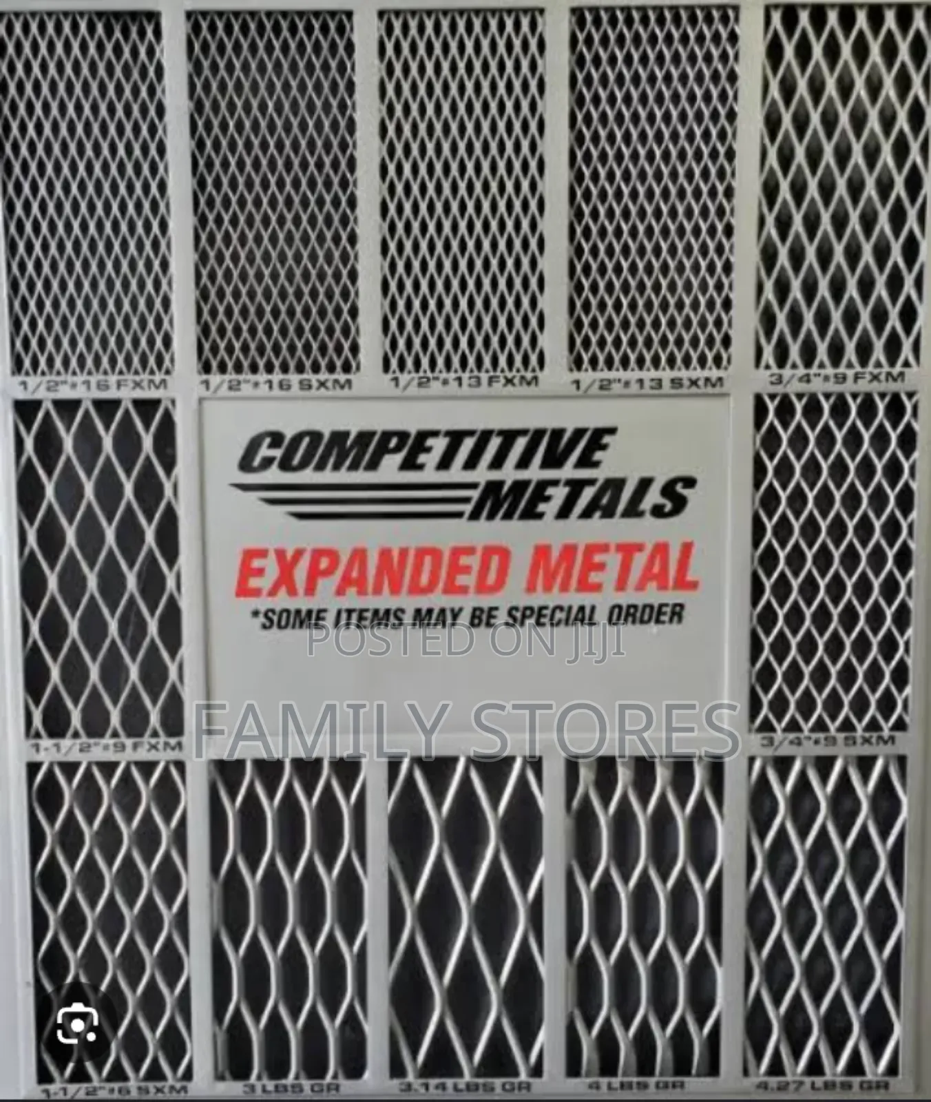 Non Galvanized Expandable Metal