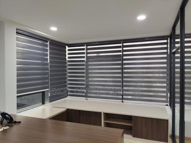 Bright Spaces Zebra Roller Blinds - main view