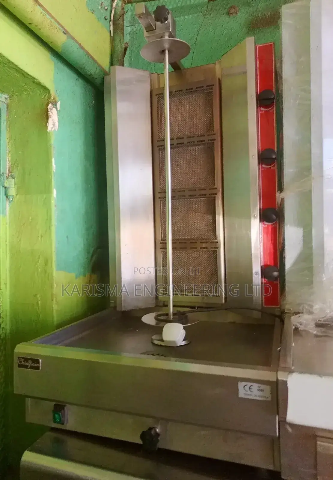 4 Burner Shawarma