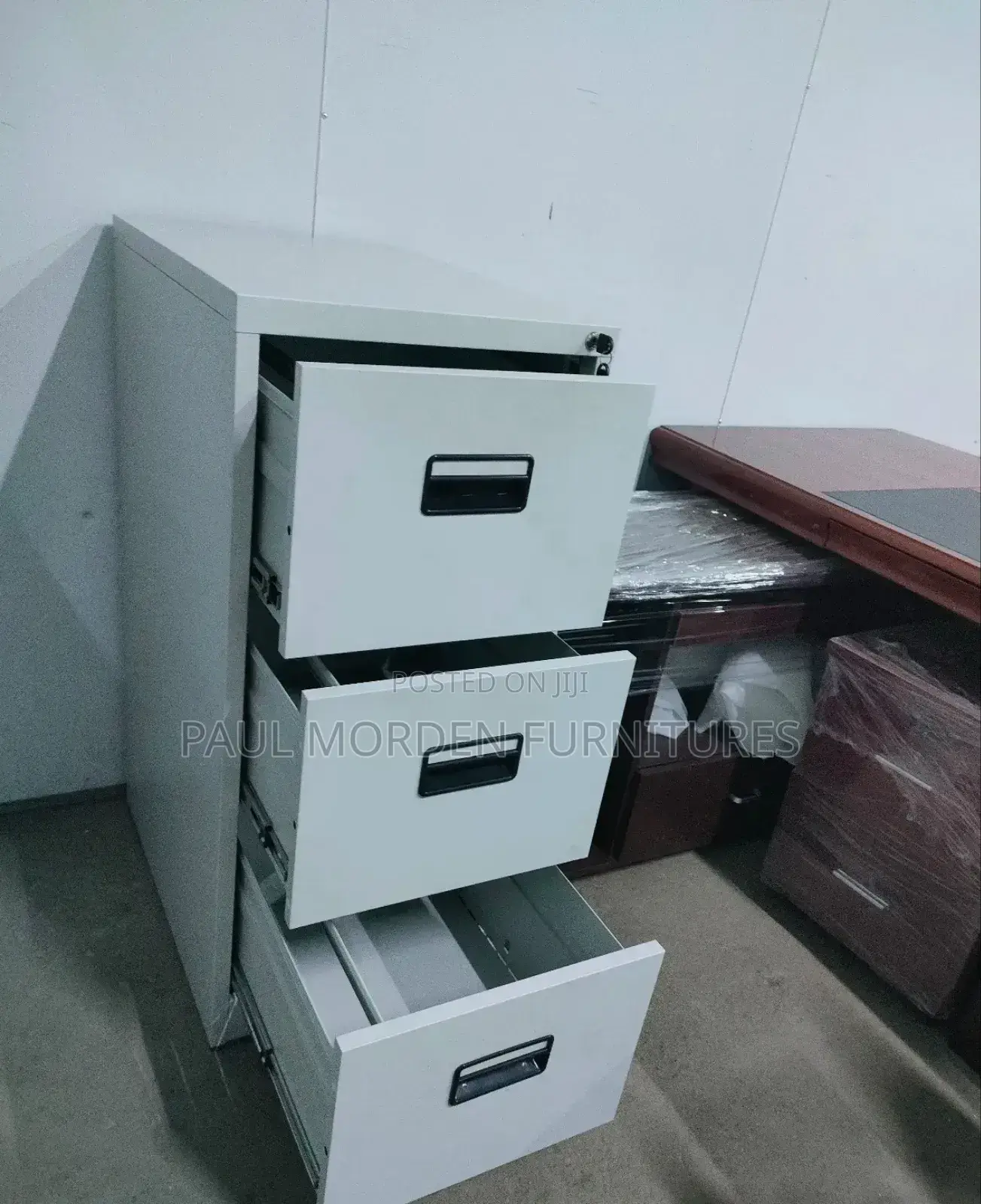 Steel Cabinet Three Drawers