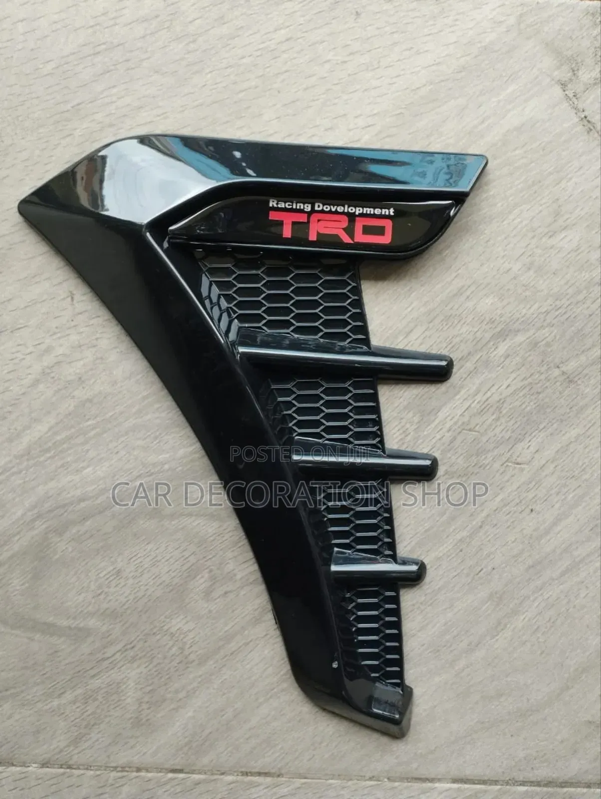 TRD Branded Door Black Side Air Vent Big