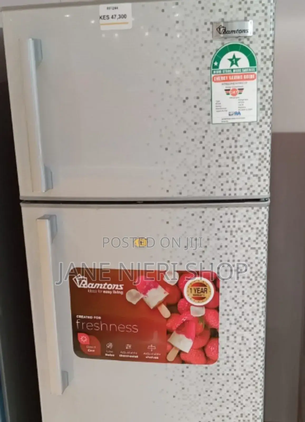 Best Quality Ramtons Fridge With Handles Double Door 213 L