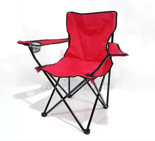 Red Camping Foldable Seats