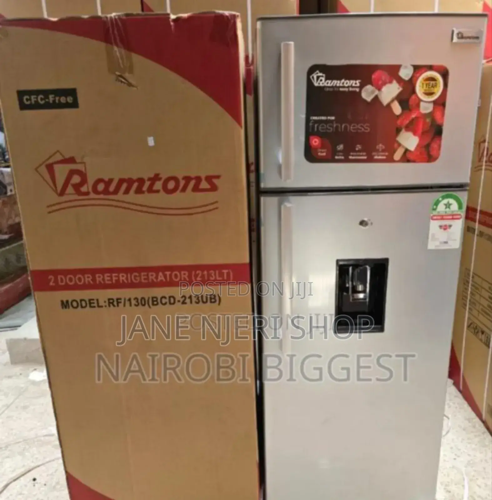 Best Quality Double Door Fridge 213l