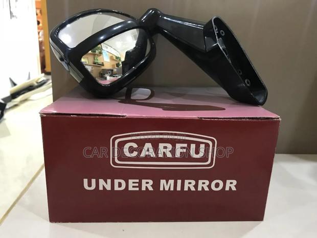 Black Side Wing View Bonnet Fender Mirror