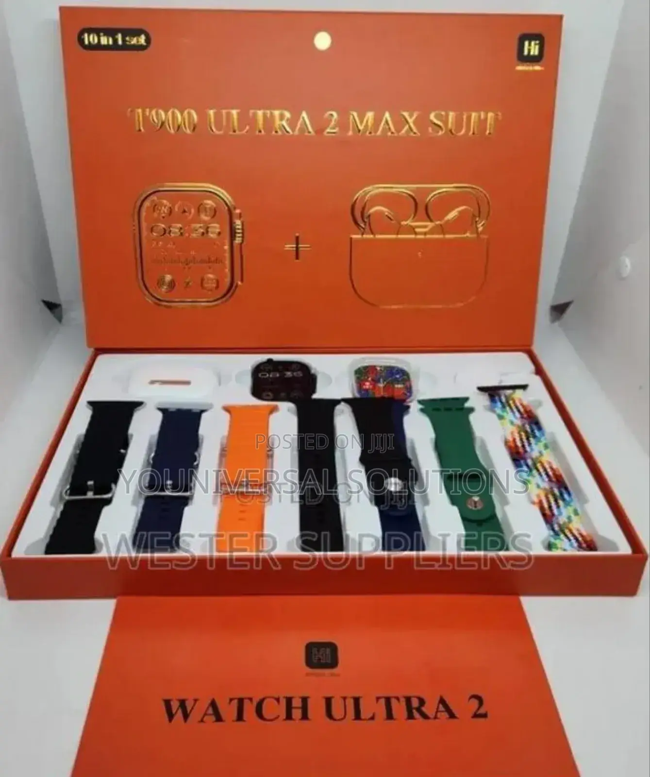 *T900 ULTRA 2 MAX SUIT 10 IN 1 - Smart Watch.*